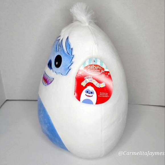 🎄 BUMBLE ⛄️ Abominable Snow Monster Rudolph Original Squishmallow ☆ NWT ☆ - Picture 3 of 5